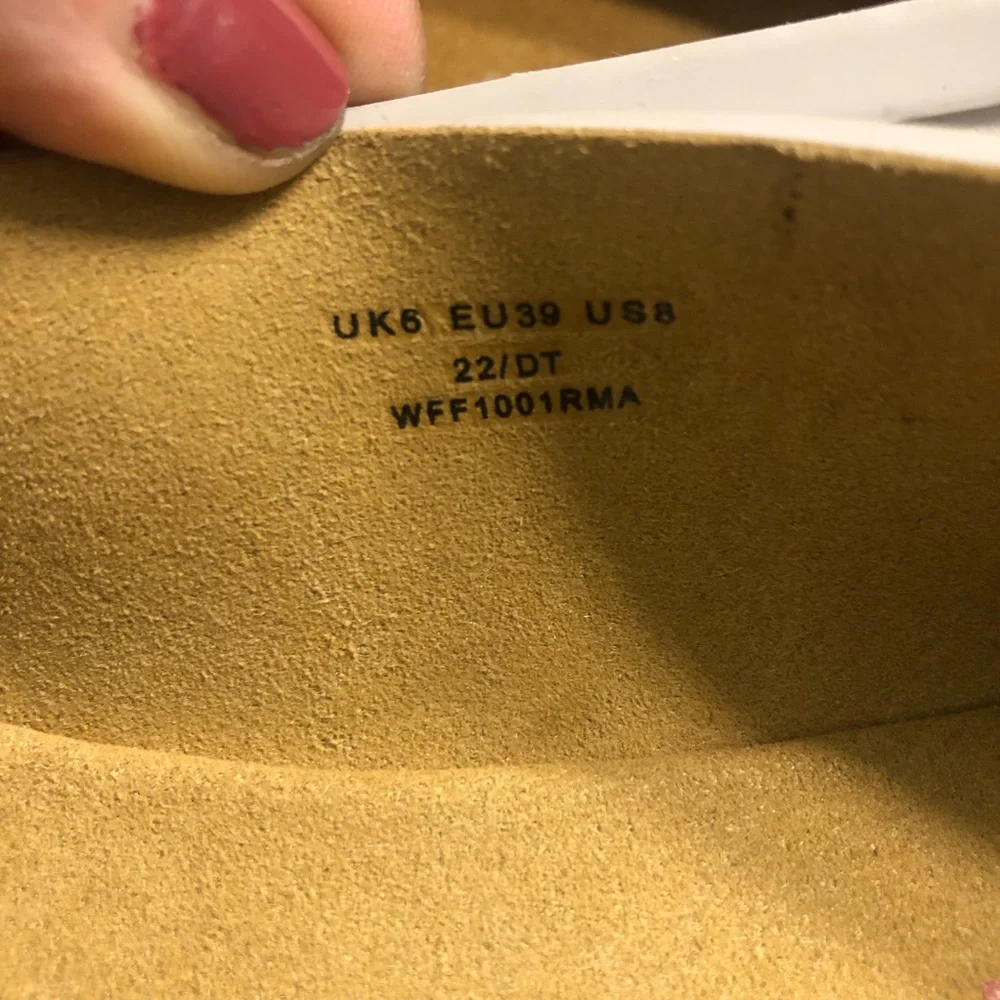 NWOB Hunter Original Tour Ballerina Flats Zinc Grey size 8